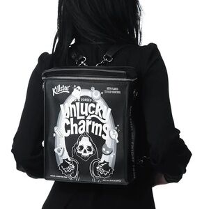 SOLD OUT! NWT! Killstar Unlucky Charms Backpack